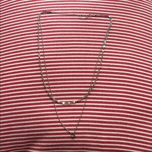 Chic Silver Chain Necklace